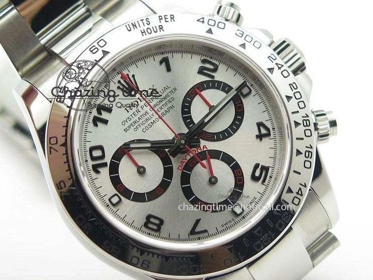MiroTime 0420 Original Daytona 116509 JF Best Edition Silver Dial On SS Bracelet A 4022
